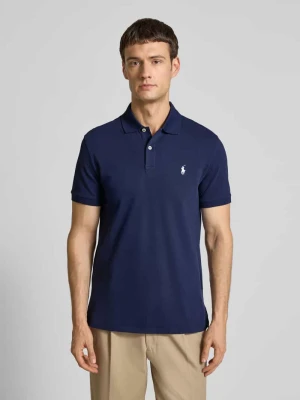 Koszulka polo o kroju slim fit z wyhaftowanym logo Polo Ralph Lauren