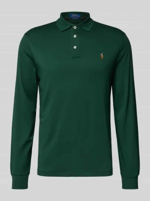Koszulka polo o kroju slim fit z wyhaftowanym logo Polo Ralph Lauren