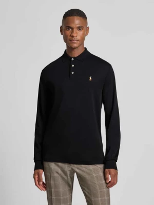 Koszulka polo o kroju slim fit z wyhaftowanym logo Polo Ralph Lauren