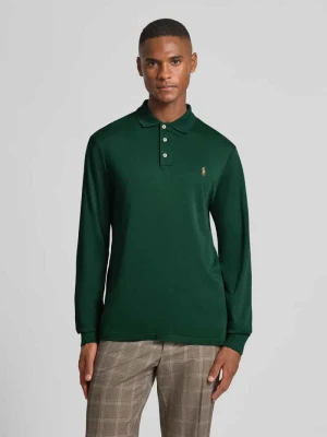 Koszulka polo o kroju slim fit z wyhaftowanym logo Polo Ralph Lauren