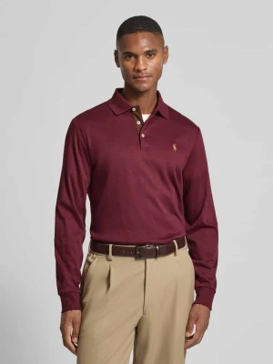 Koszulka polo o kroju slim fit z wyhaftowanym logo Polo Ralph Lauren