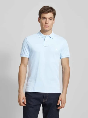 Koszulka polo o kroju slim fit z wyhaftowanym logo Polo Ralph Lauren