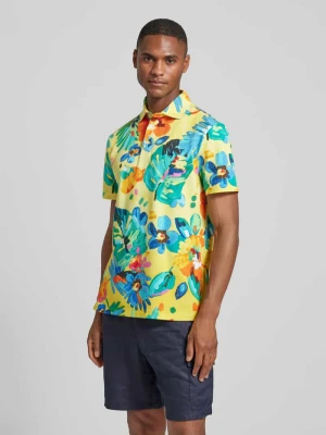 Koszulka polo o kroju slim fit z wzorem na całej powierzchni Polo Ralph Lauren
