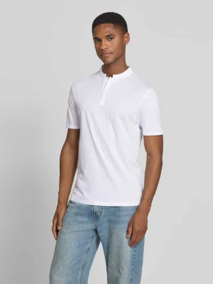 Koszulka polo o kroju slim fit ze stójką model 'LOUIS' drykorn