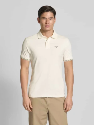 Koszulka polo o kroju tailored fit z czystej bawełny Barbour