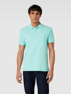 Koszulka polo o kroju tailored fit z wyhaftowanym logo Polo Ralph Lauren