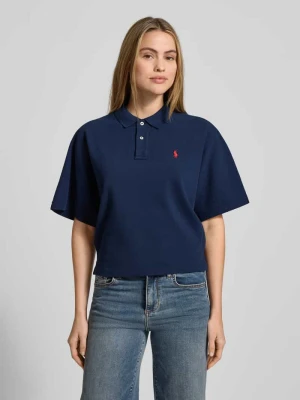 Koszulka polo o pudelkowym kroju z wyhaftowanym logo Polo Ralph Lauren