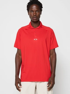 Koszulka polo Oakley czerwony