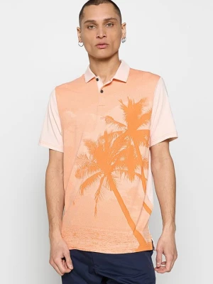 Koszulka polo Oakley pomarańczowy