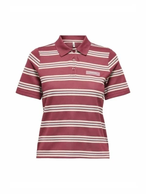 Koszulka polo Only czerwony