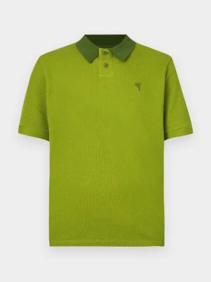 Koszulka polo Open Era zielony