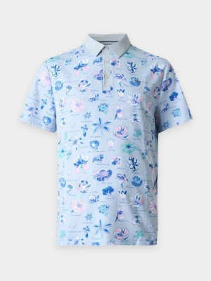 Koszulka polo Original Penguin jasnoszary