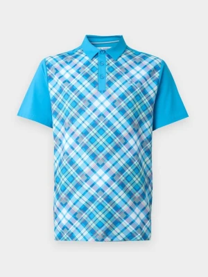 Koszulka polo Original Penguin niebieski