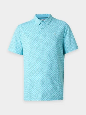 Koszulka polo Original Penguin niebieski