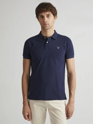 Koszulka polo z piki slim fit GANT