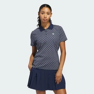 Koszulka polo Originals All Over Trefoil Adidas niebieski