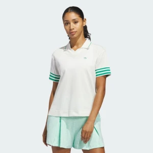 Koszulka polo Originals z 3 paskami Adidas biały