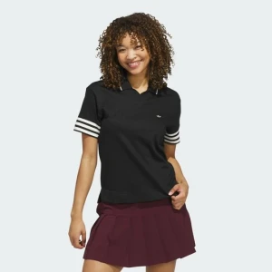 Koszulka polo Originals z 3 paskami Adidas czarny