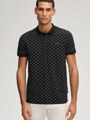 Koszulka polo Paigam w czarnym kolorze Joop