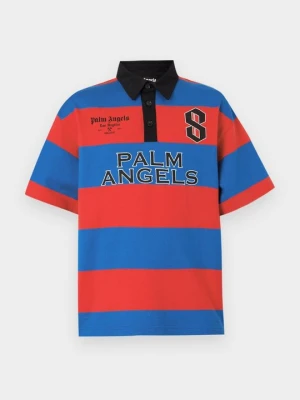 Koszulka polo Palm Angels czerwony