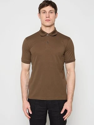 Koszulka polo Paul Smith brązowy