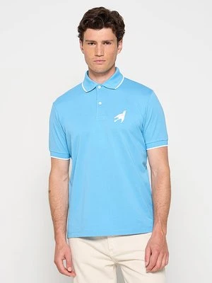 Koszulka polo Paul Smith niebieski