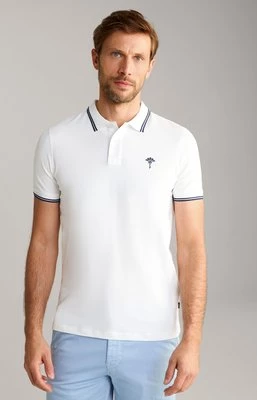 Koszulka polo Pavlos w białym kolorze Joop