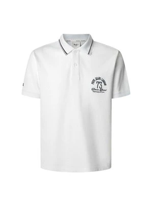 Koszulka polo Pepe Jeans biały
