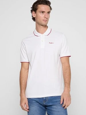 Koszulka polo Pepe Jeans biały