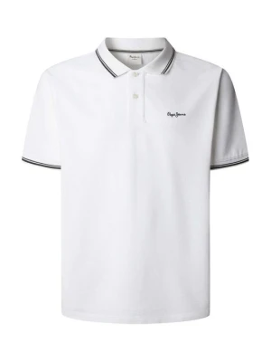 Koszulka polo Pepe Jeans biały