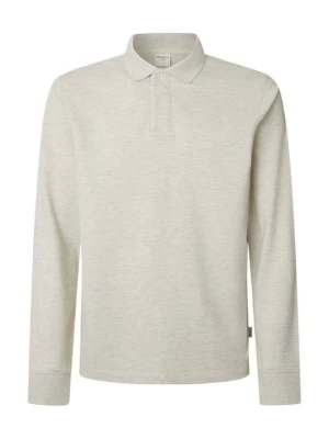 Koszulka polo Pepe Jeans jasnoszary
