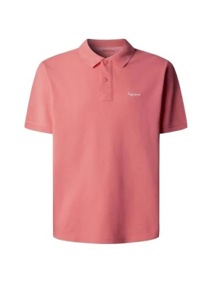 Koszulka polo Pepe Jeans pomarańczowy
