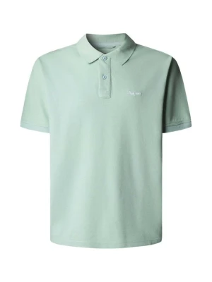 Koszulka polo Pepe Jeans turkusowy