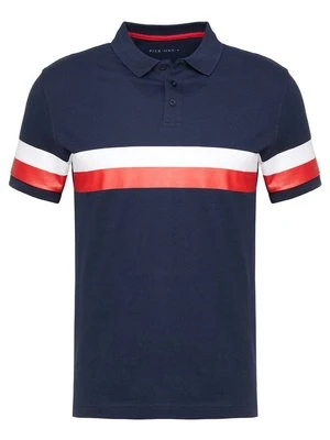 Koszulka polo Pier One By Zalando granatowy