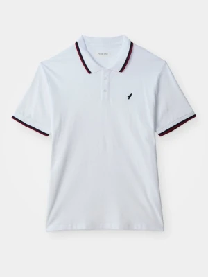 Koszulka polo Pier One By Zalando biały