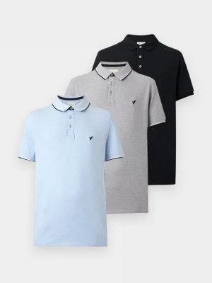 Koszulka polo Pier One By Zalando czarny