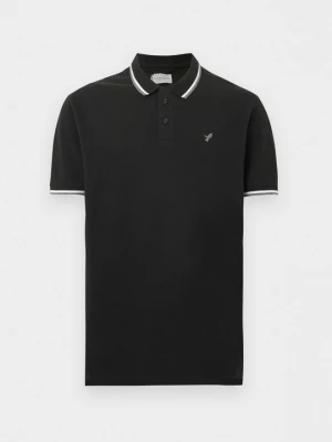 Koszulka polo Pier One By Zalando czarny