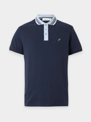 Koszulka polo Pier One By Zalando granatowy
