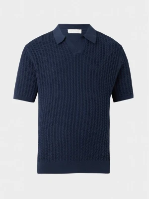Koszulka polo Pier One By Zalando granatowy