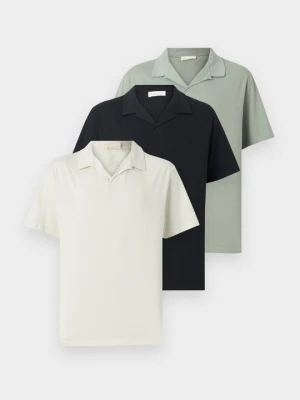 Koszulka polo Pier One By Zalando jasnoszary