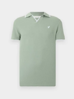 Koszulka polo Pier One By Zalando jasnozielony
