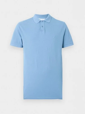 Koszulka polo Pier One By Zalando niebieski
