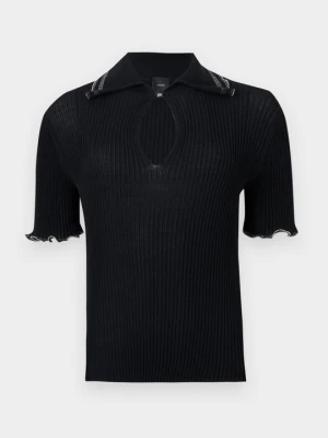 Koszulka polo Pinko czarny