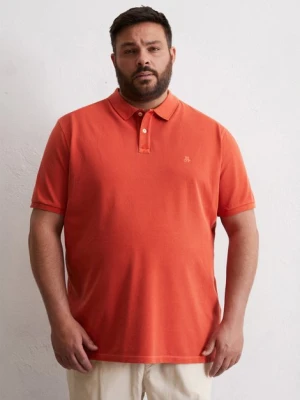 Koszulka polo Piqué regular Marc O'Polo zelená