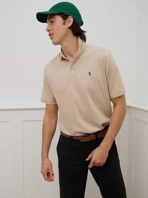 Koszulka polo Polo Ralph Lauren beżowy