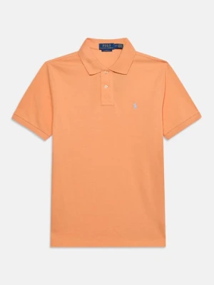 Koszulka polo Polo Ralph Lauren ciemnoczerwony melanż