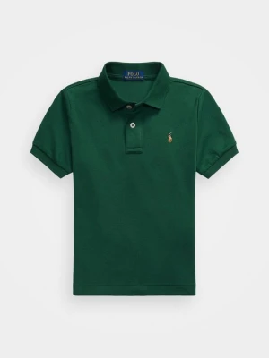 Koszulka polo Polo Ralph Lauren ciemnozielony