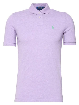Koszulka polo Polo Ralph Lauren fioletowy
