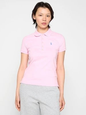 Koszulka polo Polo Ralph Lauren jasnoróżowy