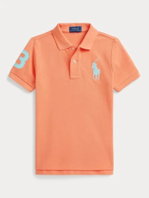 Koszulka polo Polo Ralph Lauren pomarańczowy